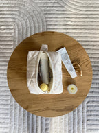 Sand Stripe Beauty Case