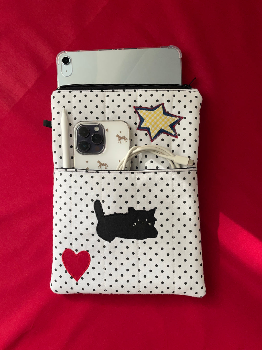 Polka Dot Ipad Sleeve