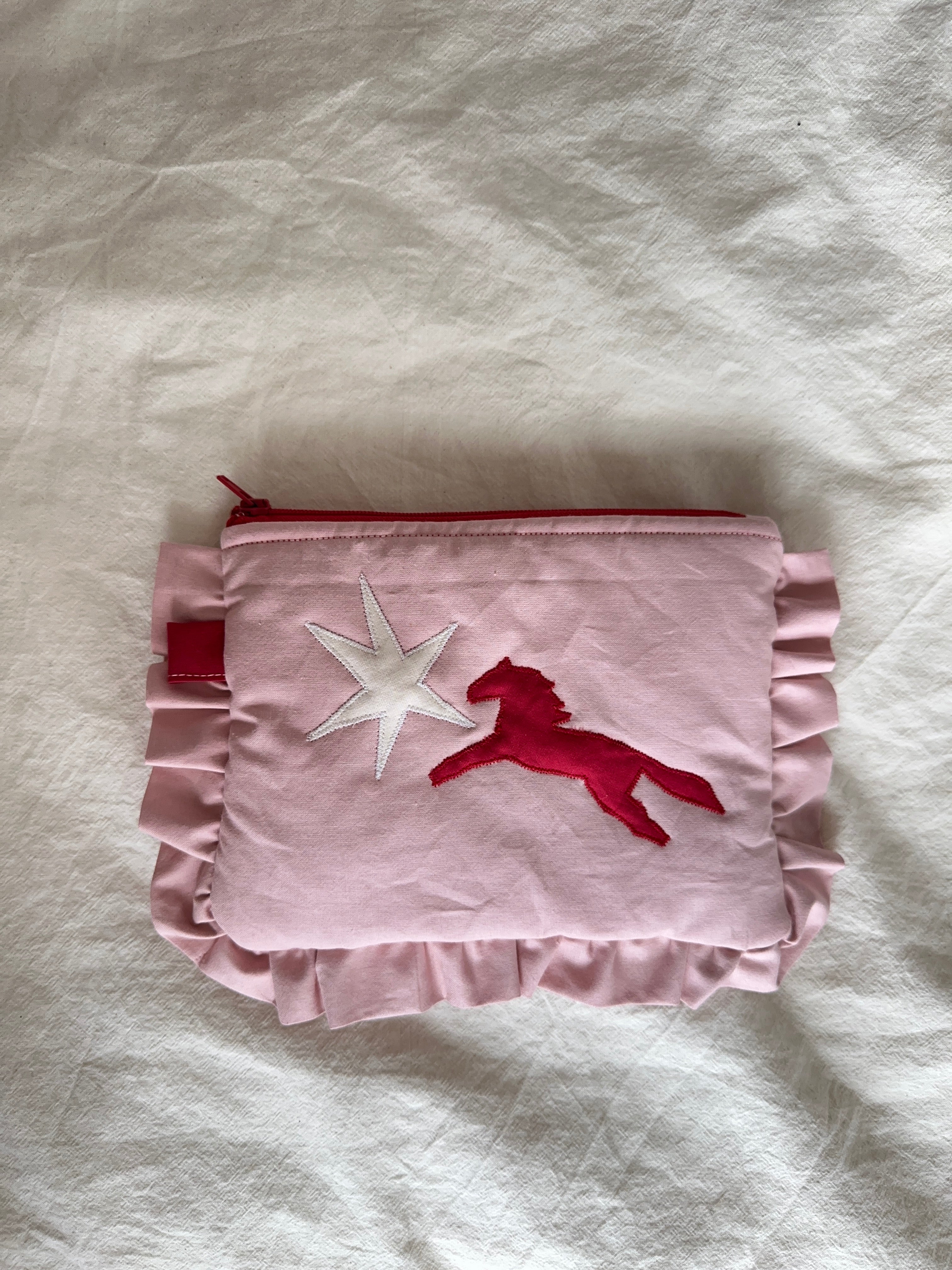 Horse Ruffle Pouch