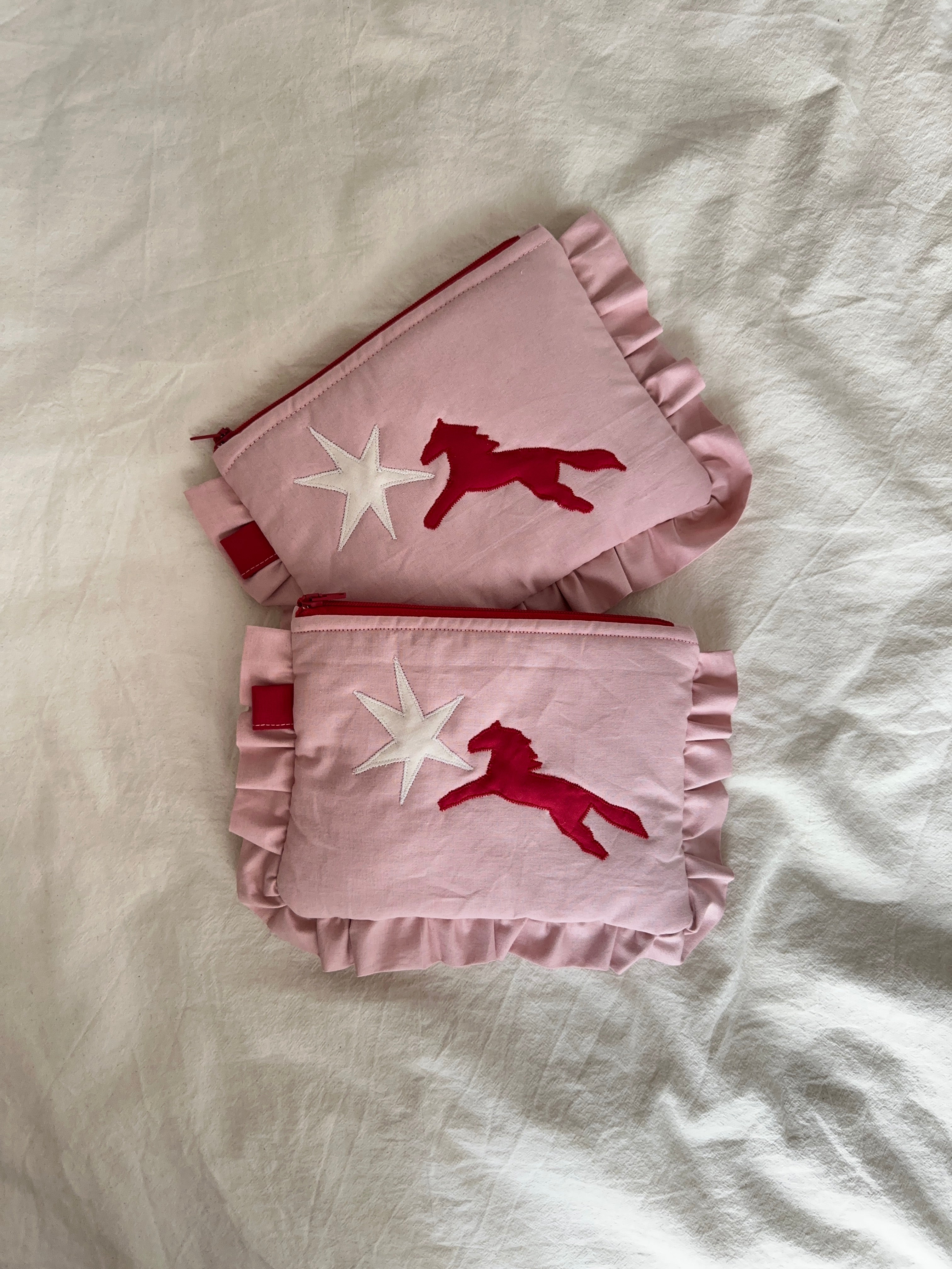 Horse Ruffle Pouch