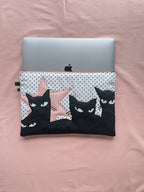 Black Cat Laptop Sleeve