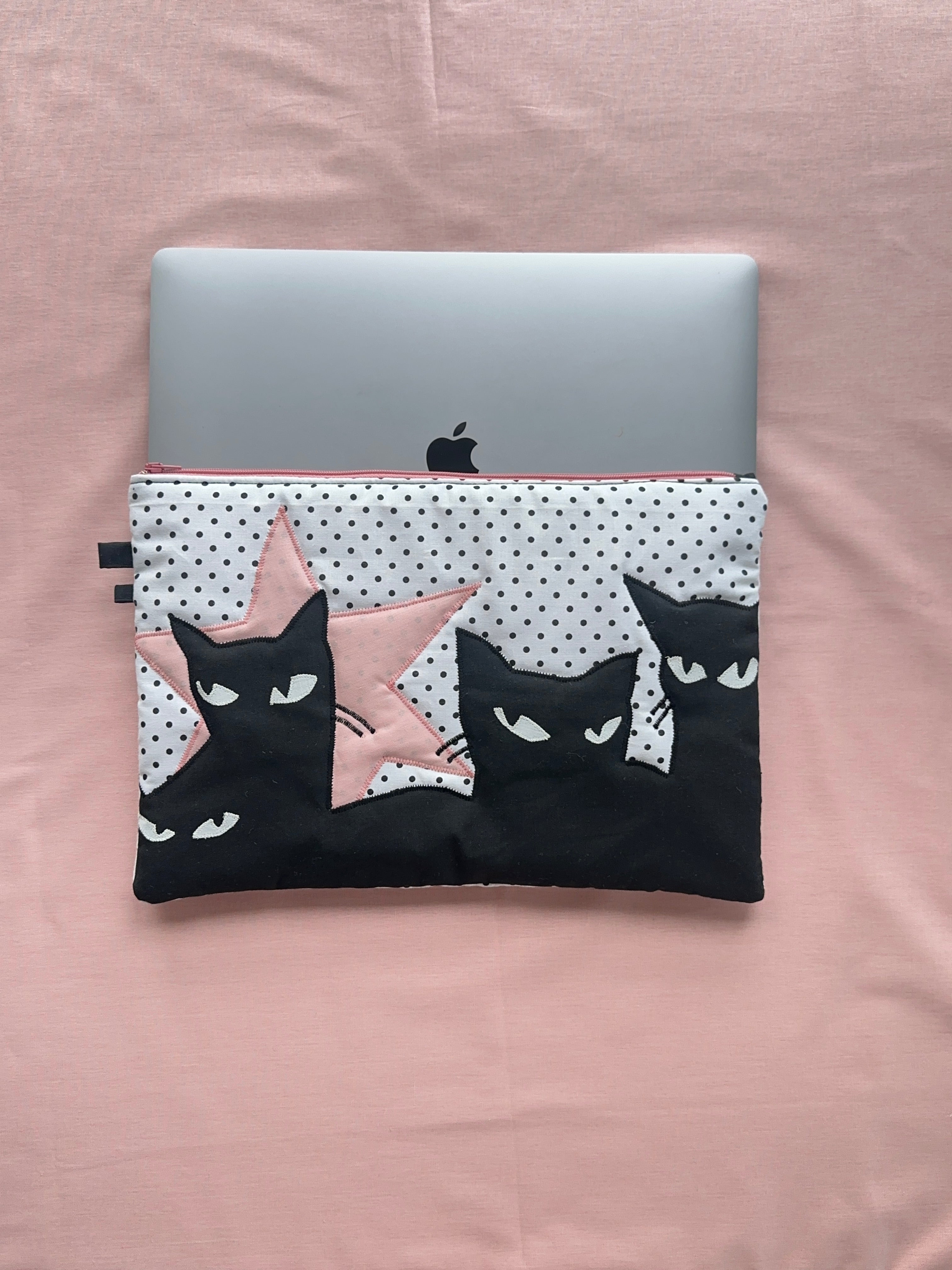Black Cat Laptop Sleeve