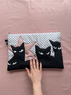 Black Cat Laptop Sleeve
