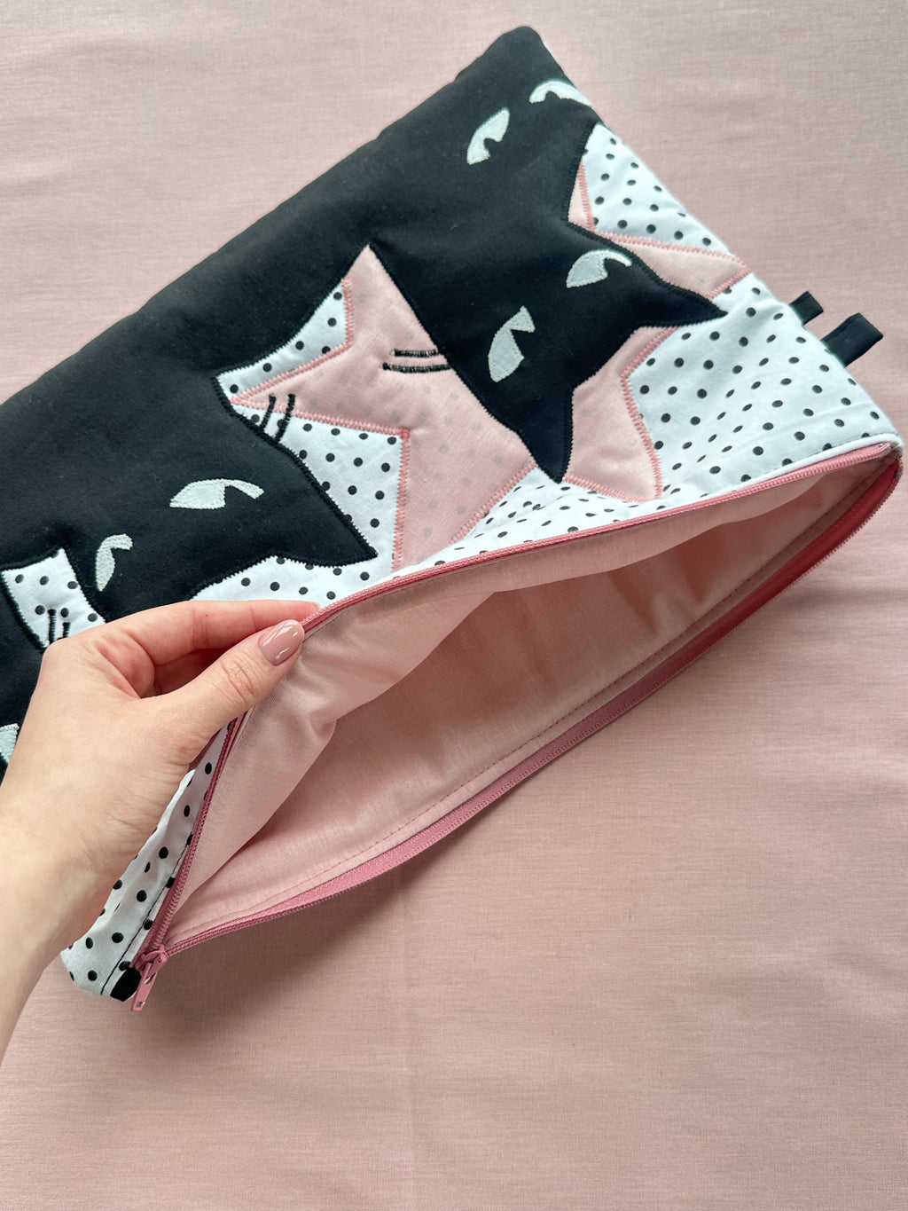 Black Cat Laptop Sleeve