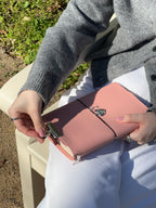 Pink Vegan Leather Journal