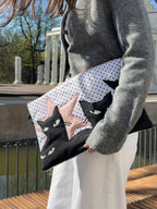 Black Cat Laptop Sleeve