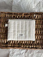 Sand Striped Flat Pouch