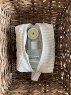 Sand Stripe Beauty Case