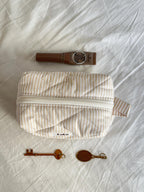 Sand Stripe Beauty Case